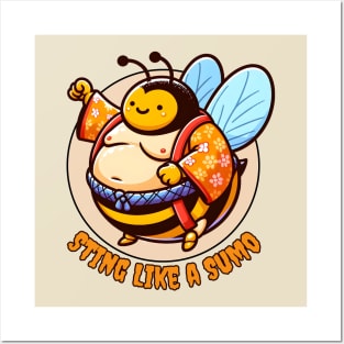 Sumo bee Posters and Art